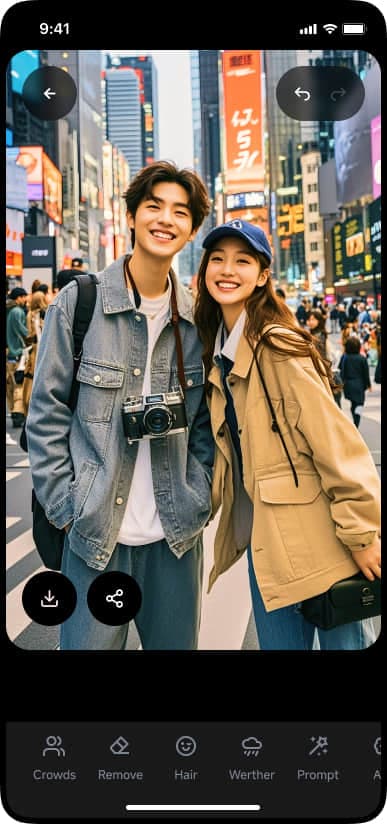 ClearCrowds editor preview