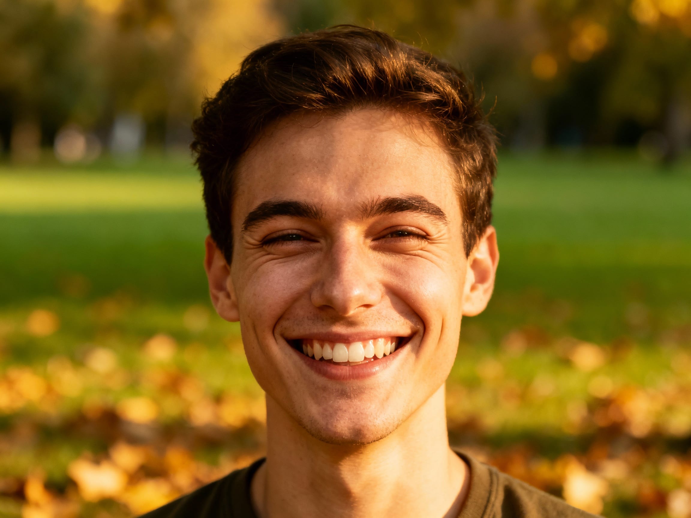 person smiling brightly in a photo